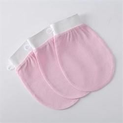 Пилинг-рукавица для удаления моментального загара - розовая - фото 4988