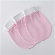 Пилинг-рукавица для удаления моментального загара - розовая