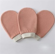 Пилинг-рукавица для удаления моментального загара - коричневая