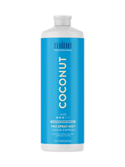 Лосьон MineTan Coconut Water Pro Spray Mist 14% DHA 1000 мл - фото 8248