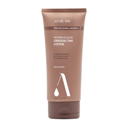 Лосьон для постепенного загара Azure Tan Nourish & Glow Gradual Medium/Dark 200 мл 2439 - фото 9002
