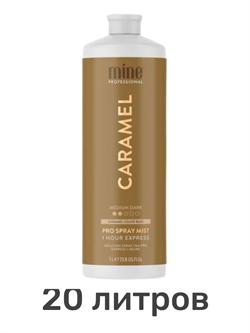 Лосьон MineTan Caramel Pro Spray Mist 10% DHA 1000 мл (20 литров) 2177 - фото 9129