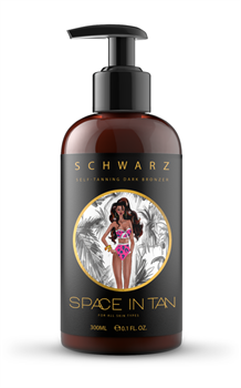 Интенсивный лосьон-автозагар для тела SPACE IN TAN SCHWARZ DARK BRONZER 300 мл 2466 - фото 9150
