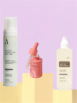 Набор для ежедневного ухода Azure Tan Hydrating Hyaluronic Bundle 3 в 1 Green Extreme / Medium/Dark 2534
