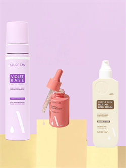 Набор для ежедневного ухода Azure Tan Hydrating Hyaluronic Bundle 3 в 1 VIOLET / Medium/Dark 2537